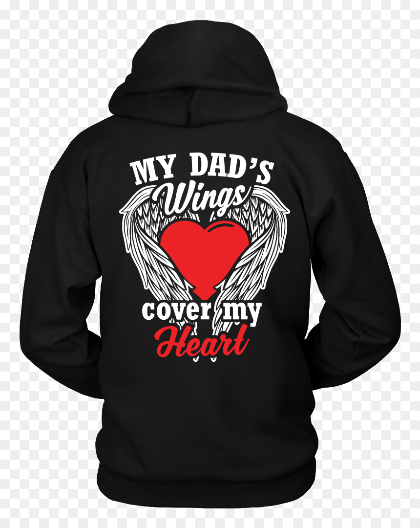 Hoodie, HD Png Download - heart with wings png