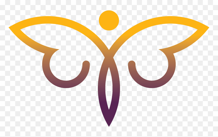 Butterfly Logo Png, Transparent Png - butterfly logo png