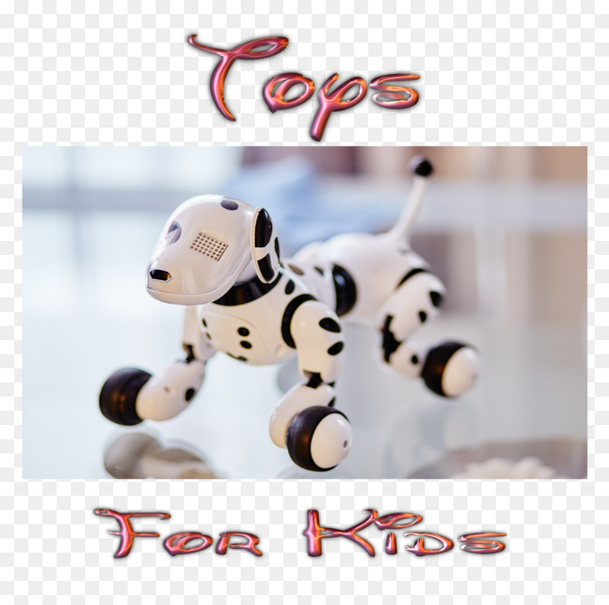 Black And White Robot Dog, HD Png Download - kids toys png
