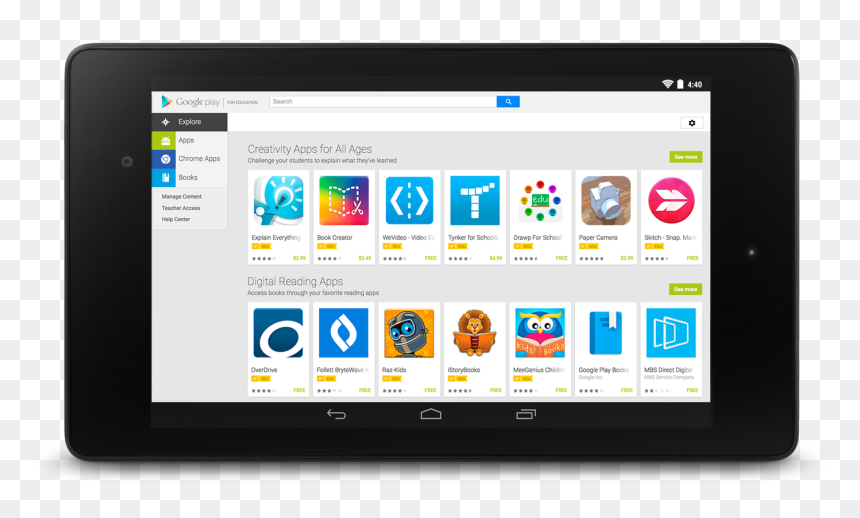 Screenshot, HD Png Download - android tablet png
