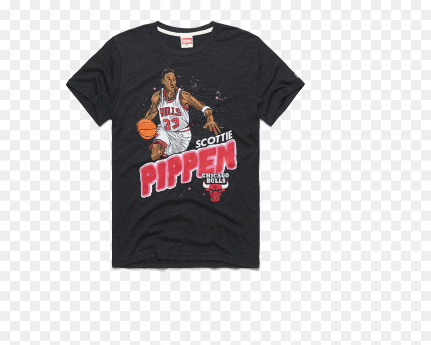 Raptors Nba Jam Shirt, HD Png Download - scottie pippen png