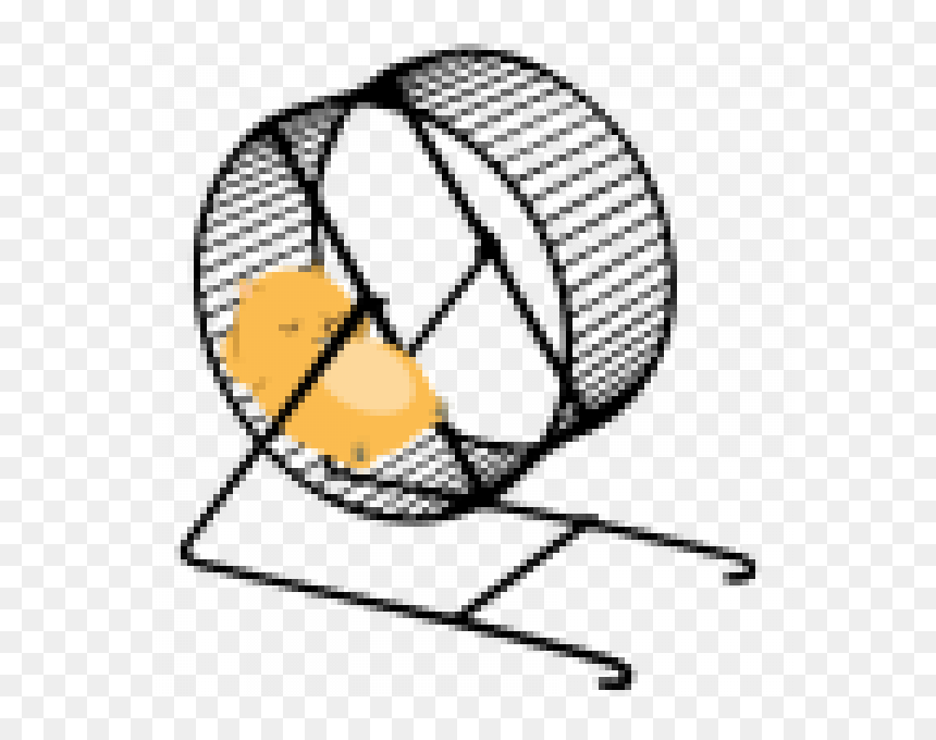 Hamster In Wheel Clipart, HD Png Download - hamster wheel png
