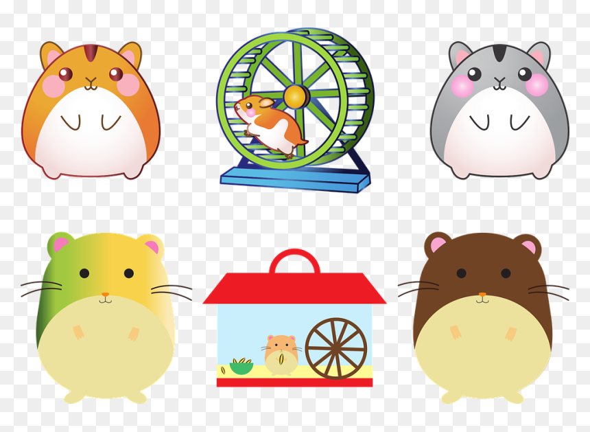 Hamster, HD Png Download - hamster wheel png
