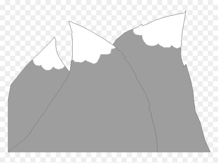 Illustration, HD Png Download - mountain drawing png