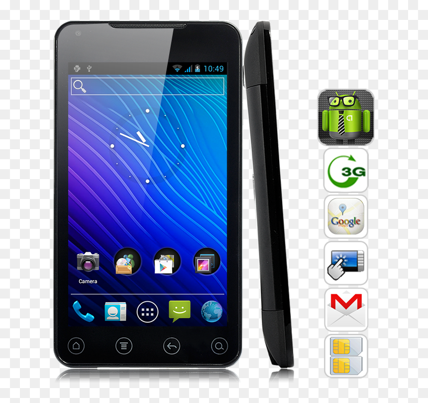 Android 4.0, HD Png Download - android tablet png
