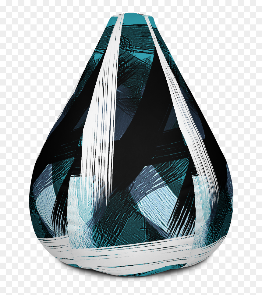 Vase, HD Png Download - blue brush stroke png