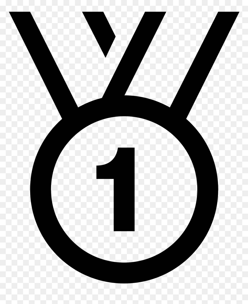메달 아이콘 Png, Transparent Png - first place ribbon png