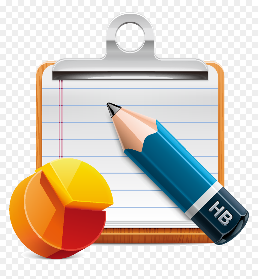 Escritura De Un Informe, HD Png Download - pencil vector png