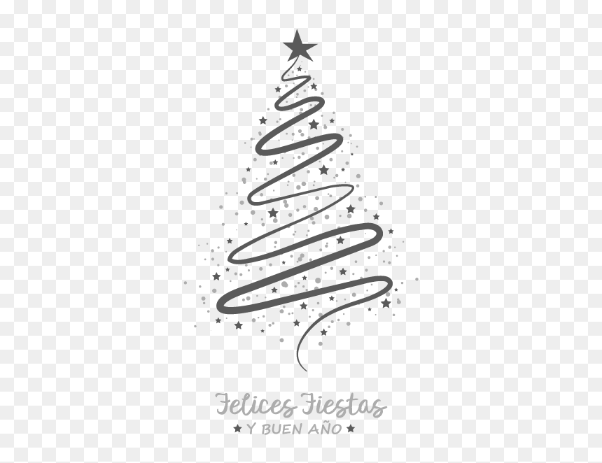 Felices Fiestas Blanco Y Negro, HD Png Download - felices fiestas png