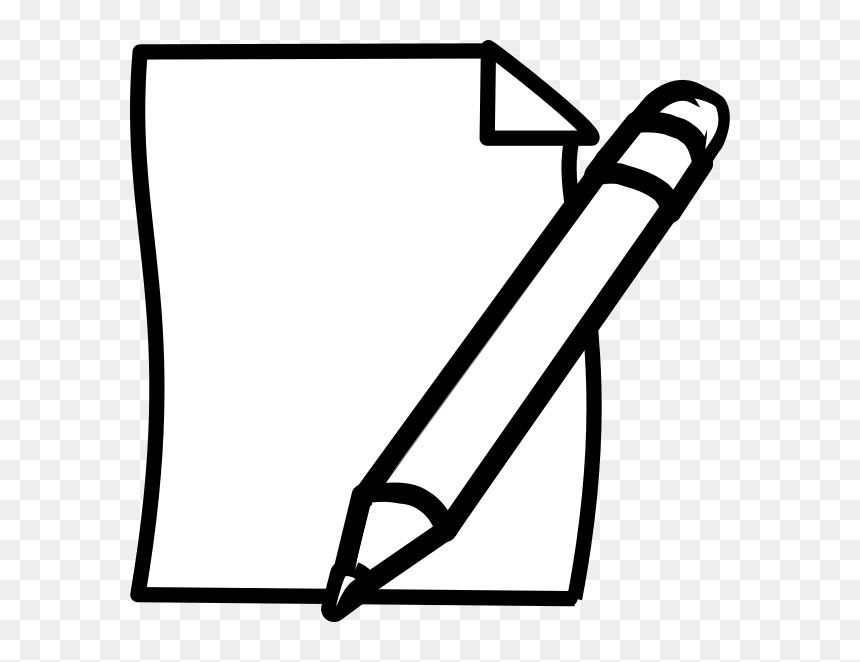 Clip Art Pencil And Paper, HD Png Download - pencil vector png