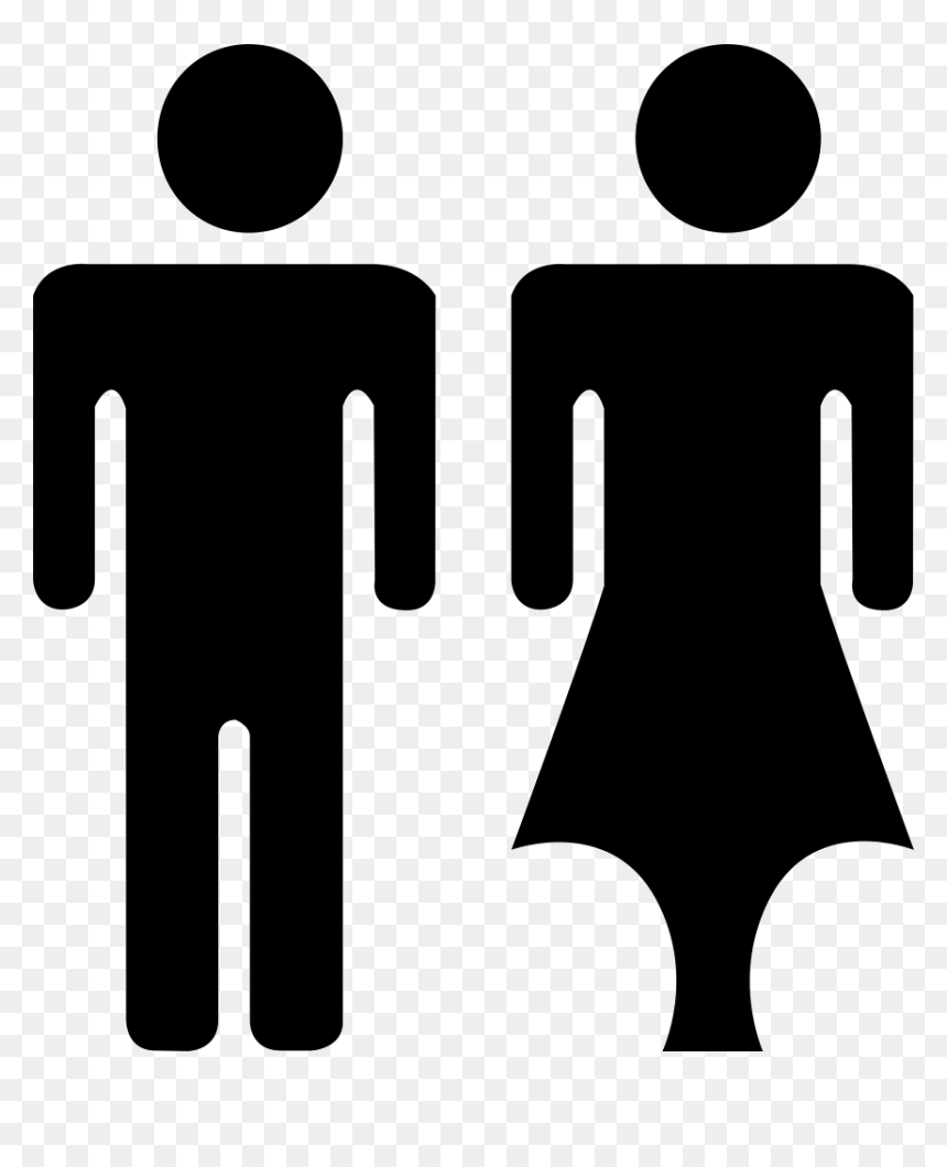 Couple Icon Png, Transparent Png - male female png