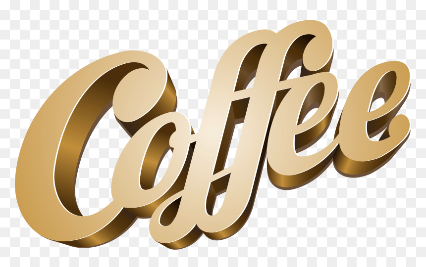 Coffee Font Clipart, HD Png Download - winter background png
