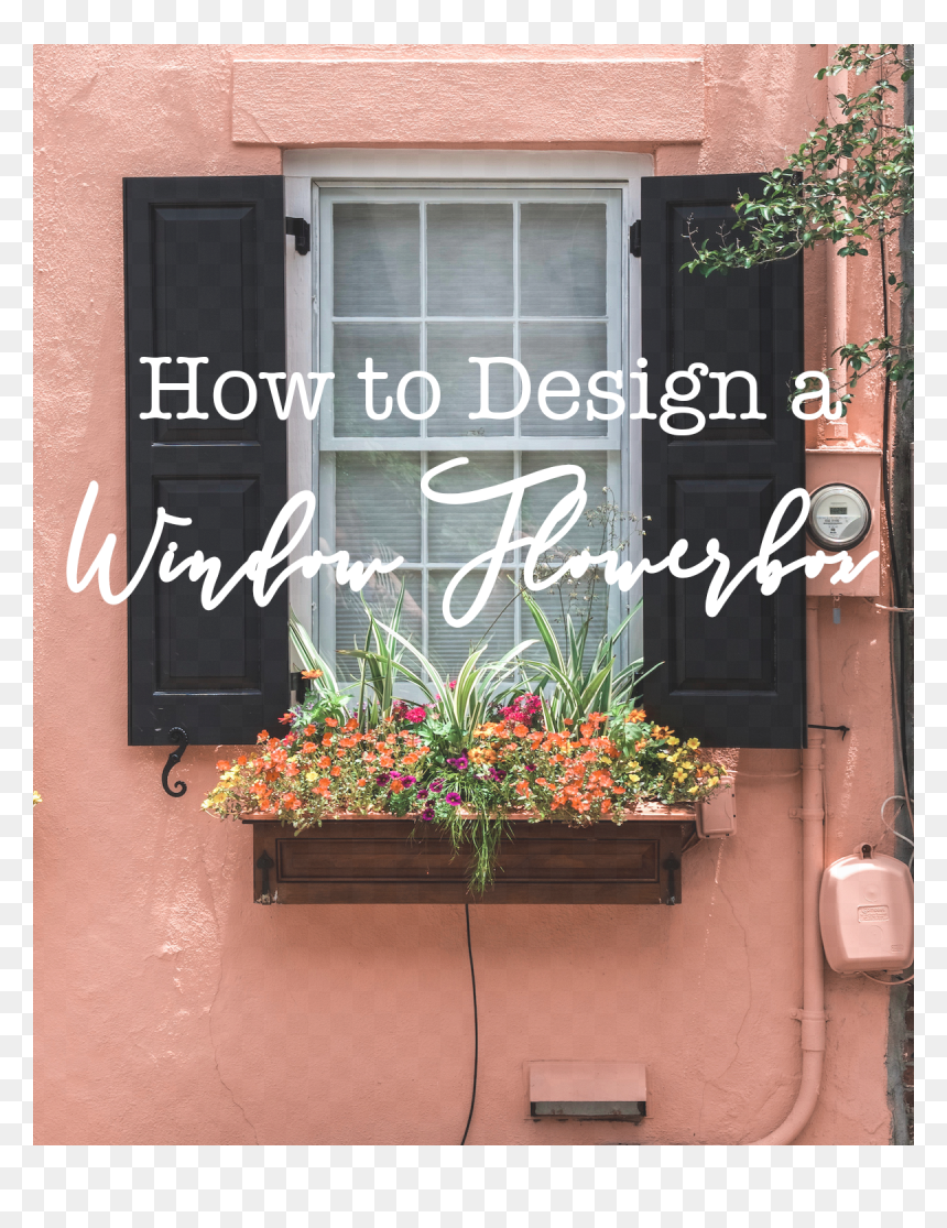 Window, HD Png Download - flower box png