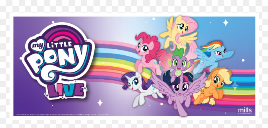 My Little Pony Live, HD Png Download - my little pony group png