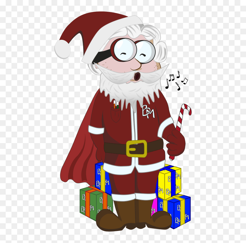 Santa Claus, HD Png Download - felices fiestas png