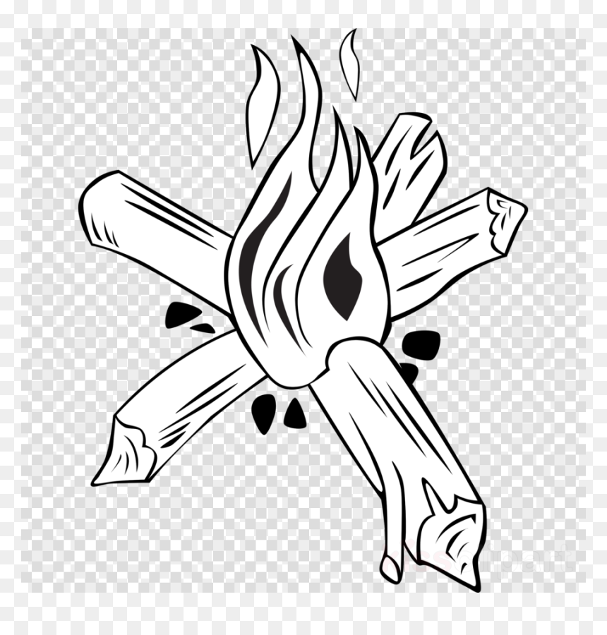 Puma Logo Black Png, Transparent Png - campfire clipart png