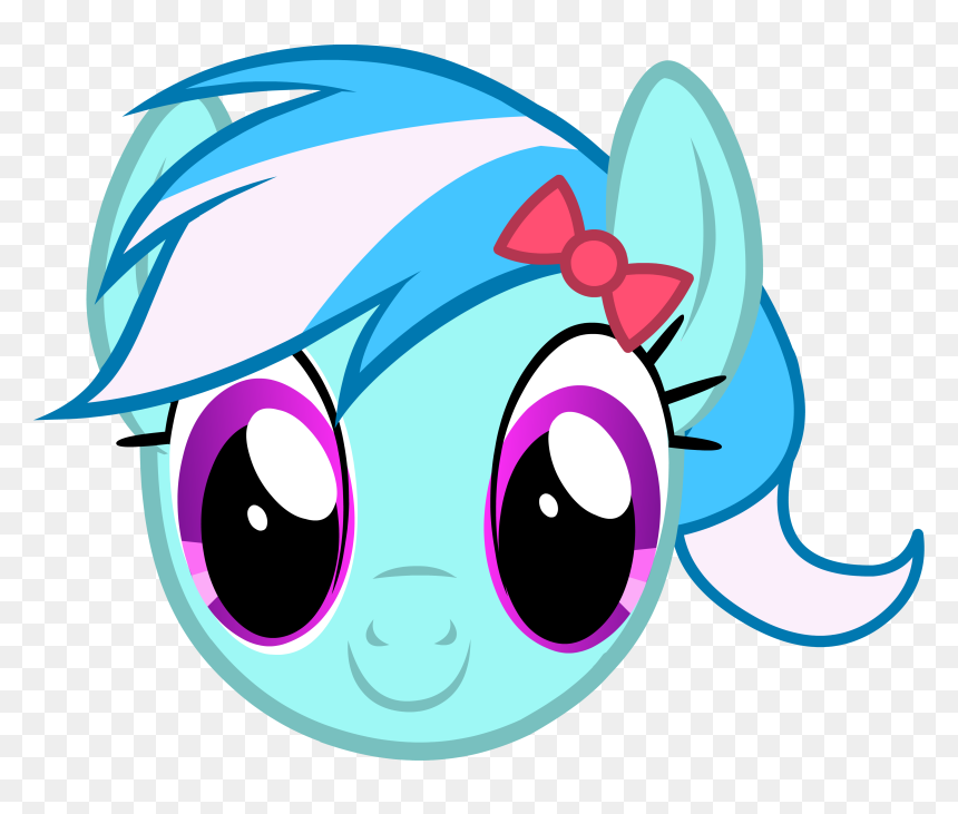 My Little Pony Rainbow Dash Head, HD Png Download - my little pony group png