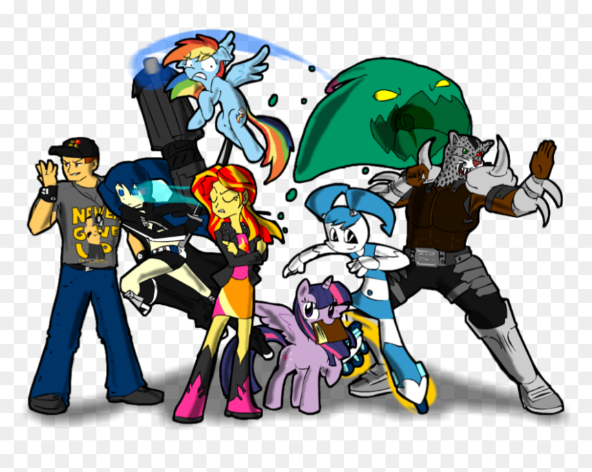 Cartoon, HD Png Download - my little pony group png