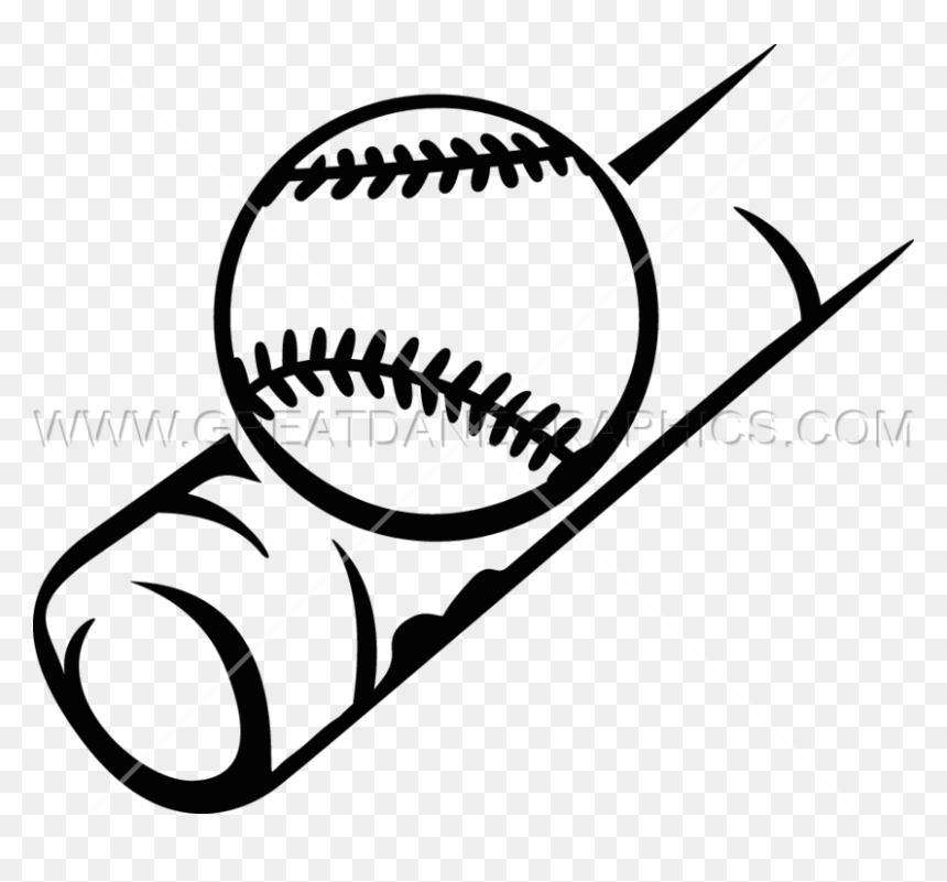 Clip Art, HD Png Download - black baseball bat png