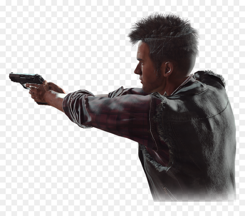 Handgun, HD Png Download - man with gun png