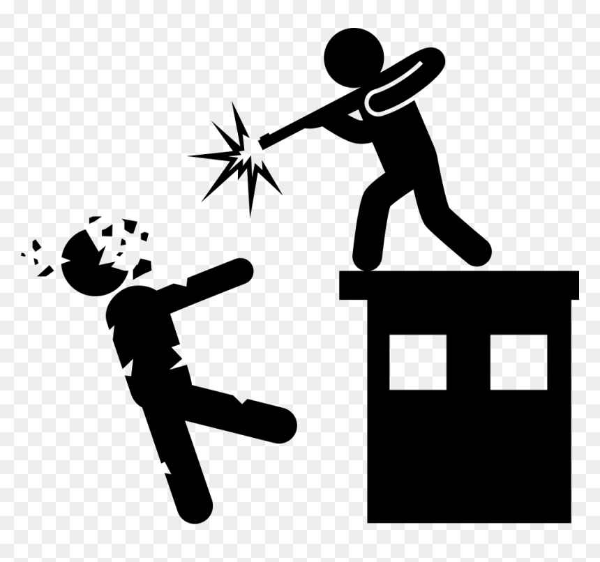 Shooting Icon, HD Png Download - man with gun png