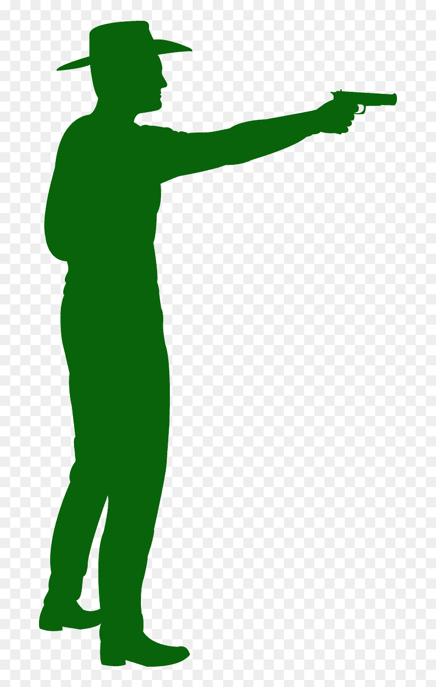 Toss A Bocce Ball, HD Png Download - man with gun png