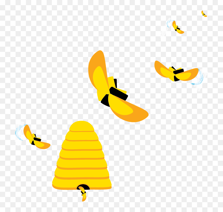 Clip Art, HD Png Download - honey bees png