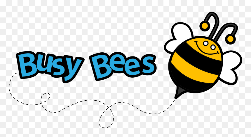 Busy Bee Clipart, HD Png Download - honey bees png