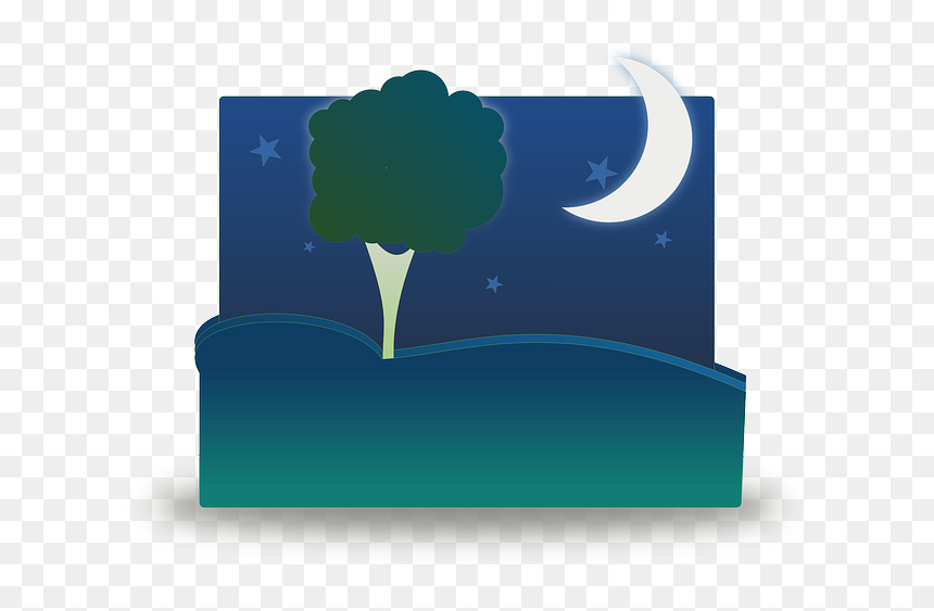 Park At Night Clip Art, HD Png Download - sky clipart png