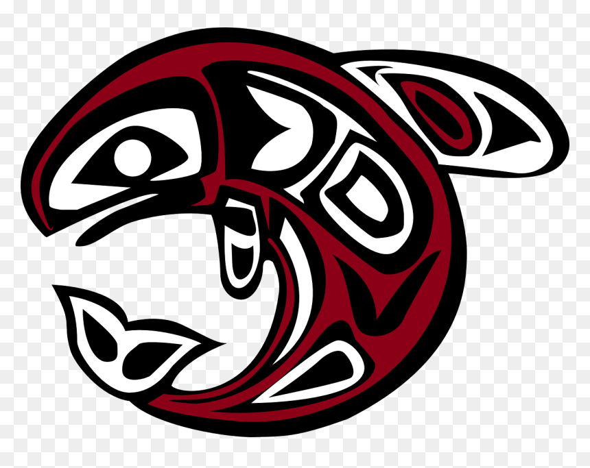 Whale First Nations Art, HD Png Download - totem pole png