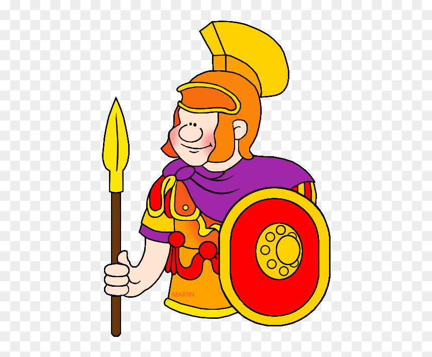 Roman Soldier Clip Art, HD Png Download - solider png