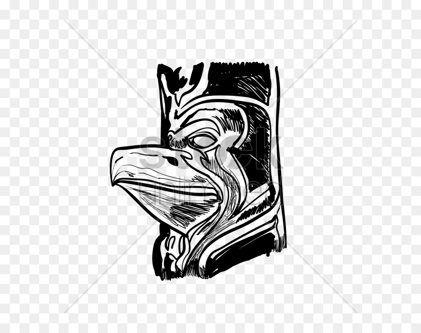 Sketch, HD Png Download - totem pole png