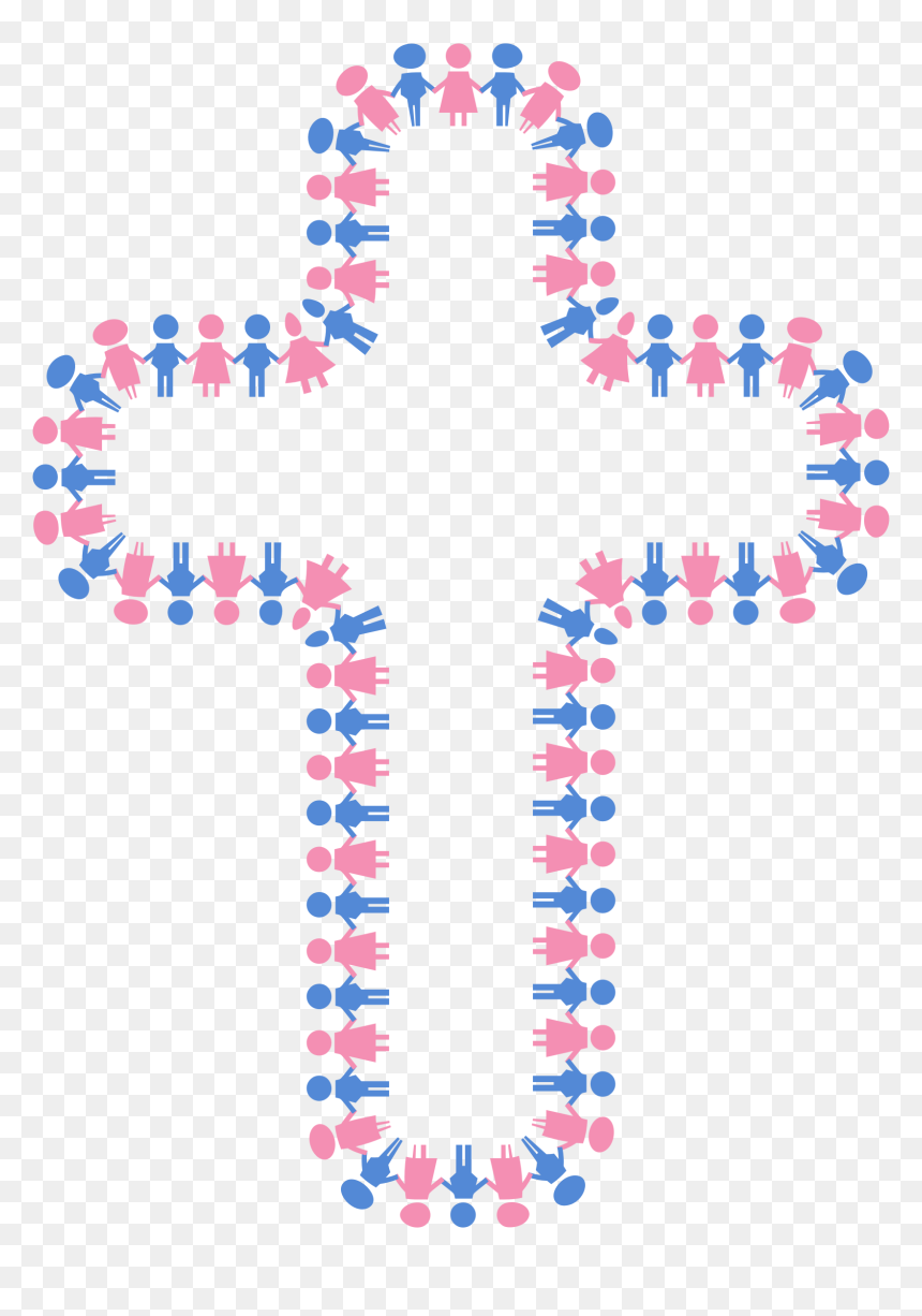 Cruz Niña Png, Transparent Png - cross png clipart