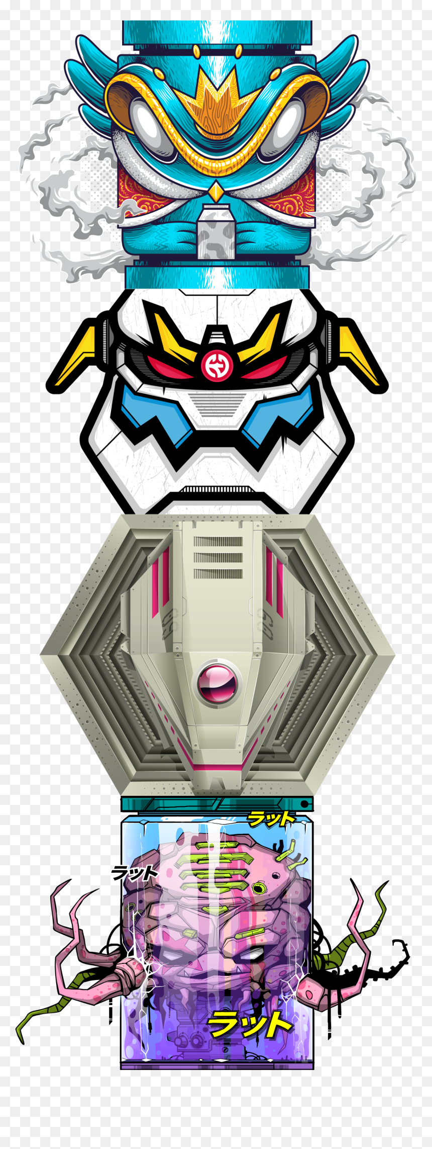 Illustration, HD Png Download - totem pole png