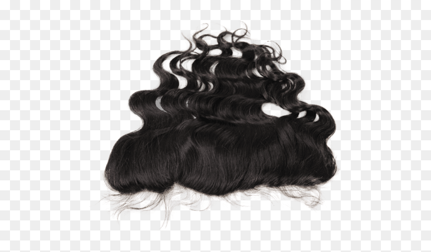 Ear To Ear Wavy Closure, HD Png Download - straight hair png