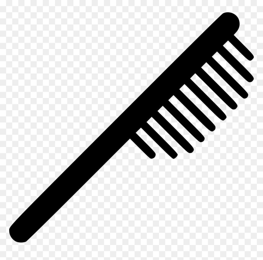 Hairbrush Icon Png, Transparent Png - hairbrush png