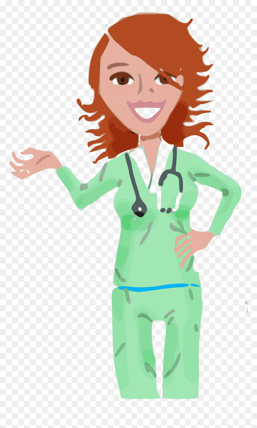 Nurse Free Clip Art, HD Png Download - animated png images