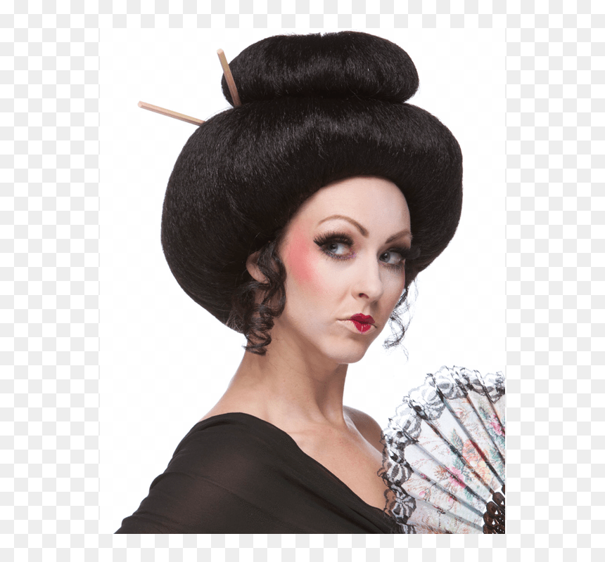 Japanese Geisha Hair, HD Png Download - geisha png
