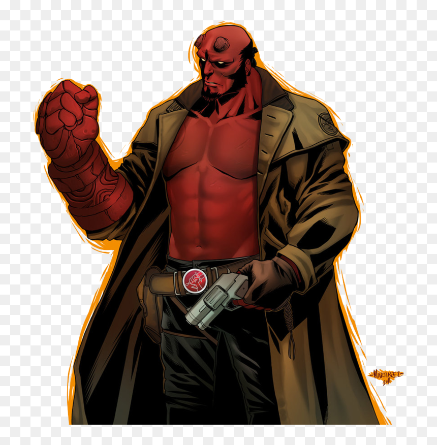 Quien Es El Nuevo Hellboy, HD Png Download - hellboy png