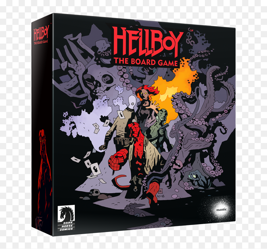 Hellboy Board Game Mantic, HD Png Download - hellboy png