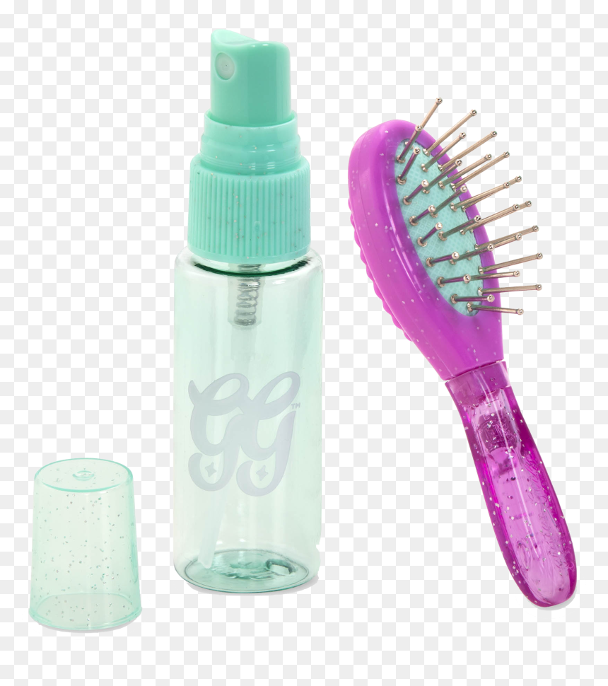 Cosmetics, HD Png Download - hairbrush png