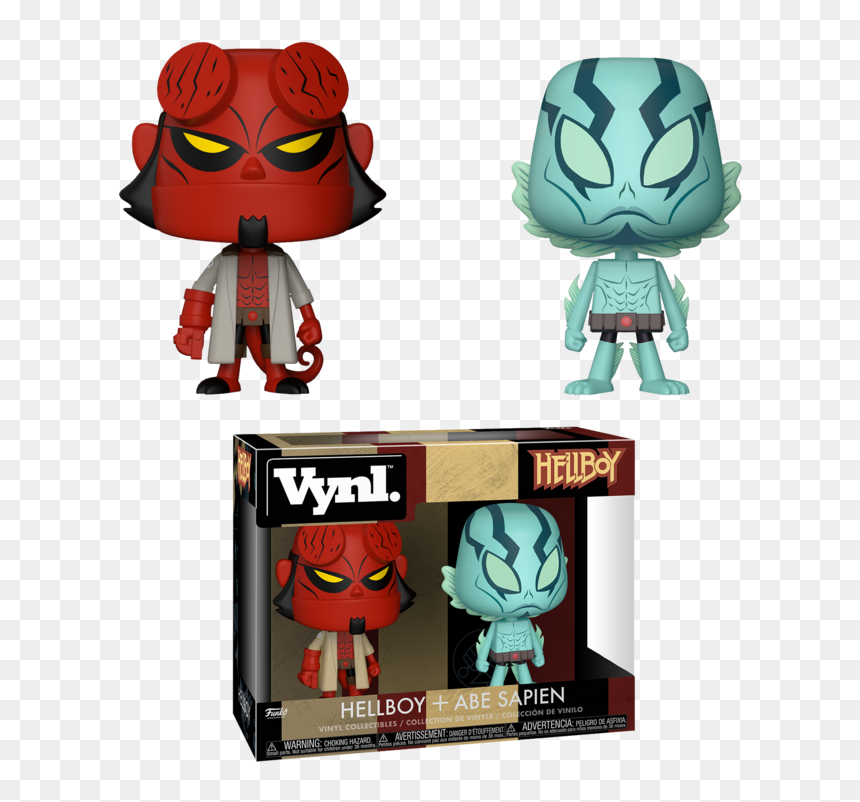 Funko Vinyl Hellboy And Abe, HD Png Download - hellboy png