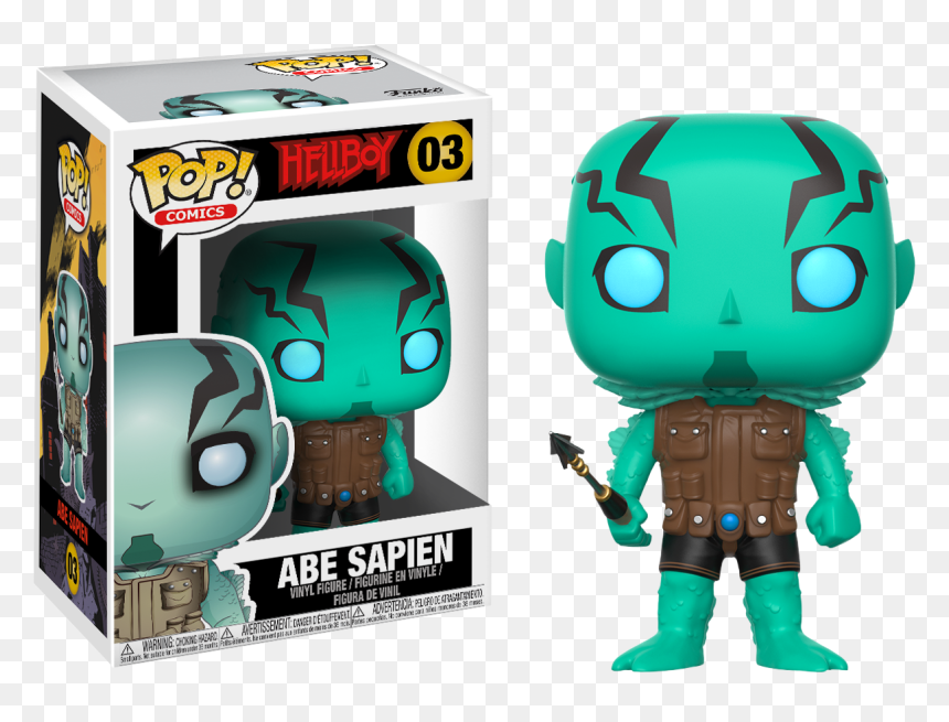 Hellboy Funko Pop Abe Sapien, HD Png Download - hellboy png