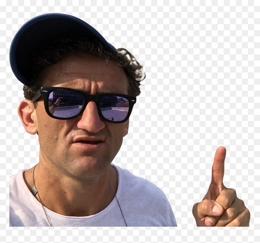 Casey Neistat Png, Transparent Png - man pointing png