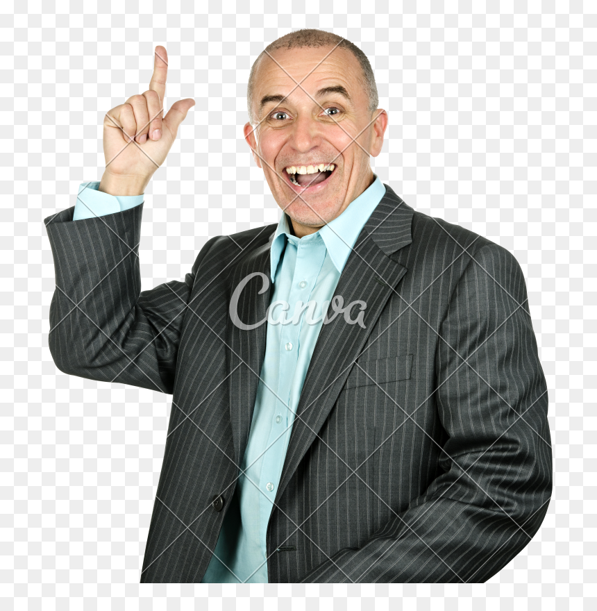 Businessperson, HD Png Download - man pointing png