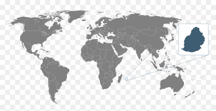 Mauritius And India Map, HD Png Download - dodo bird png