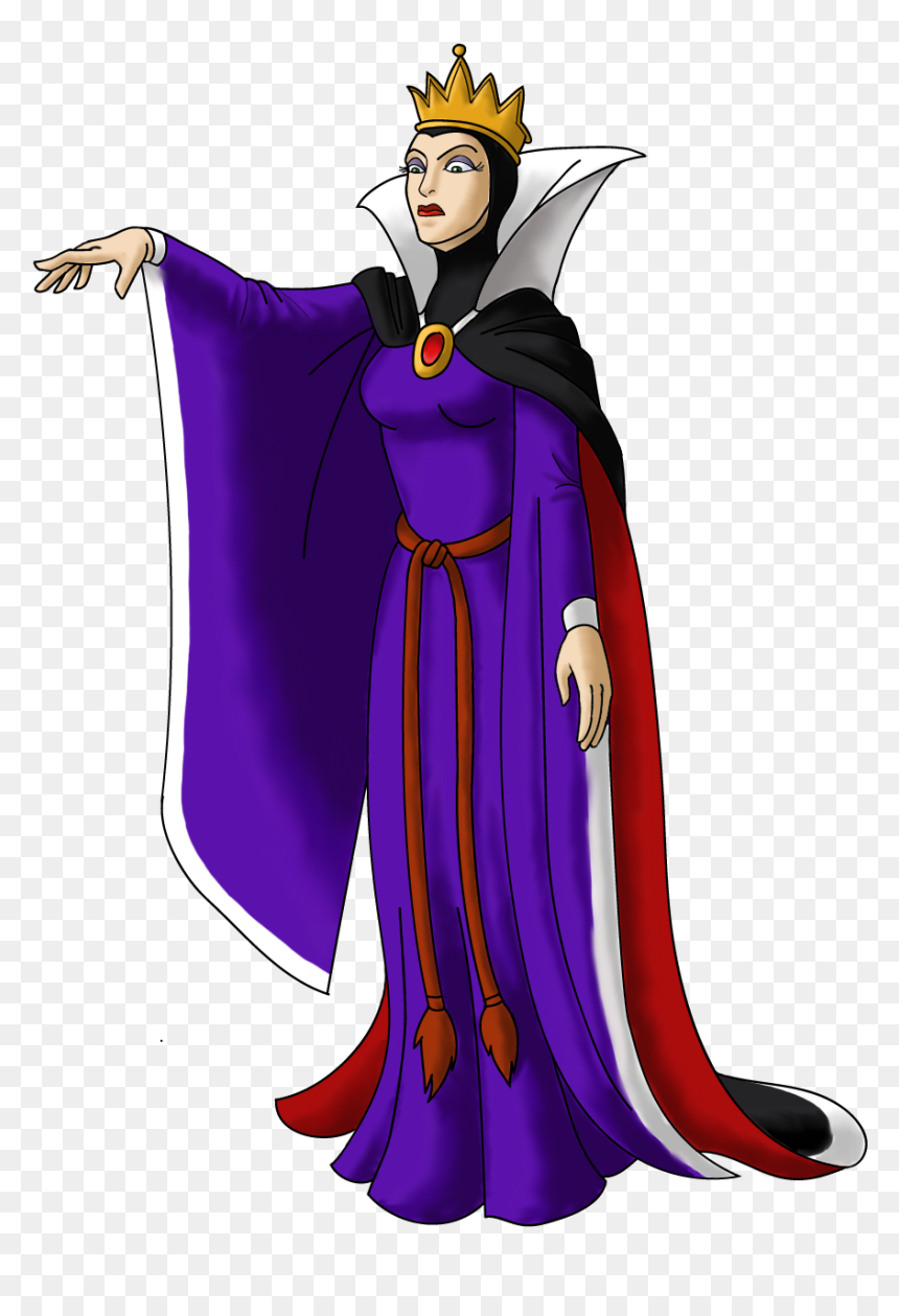 Snow White Characters Evil Queen, HD Png Download - snow white and the seven dwarfs png
