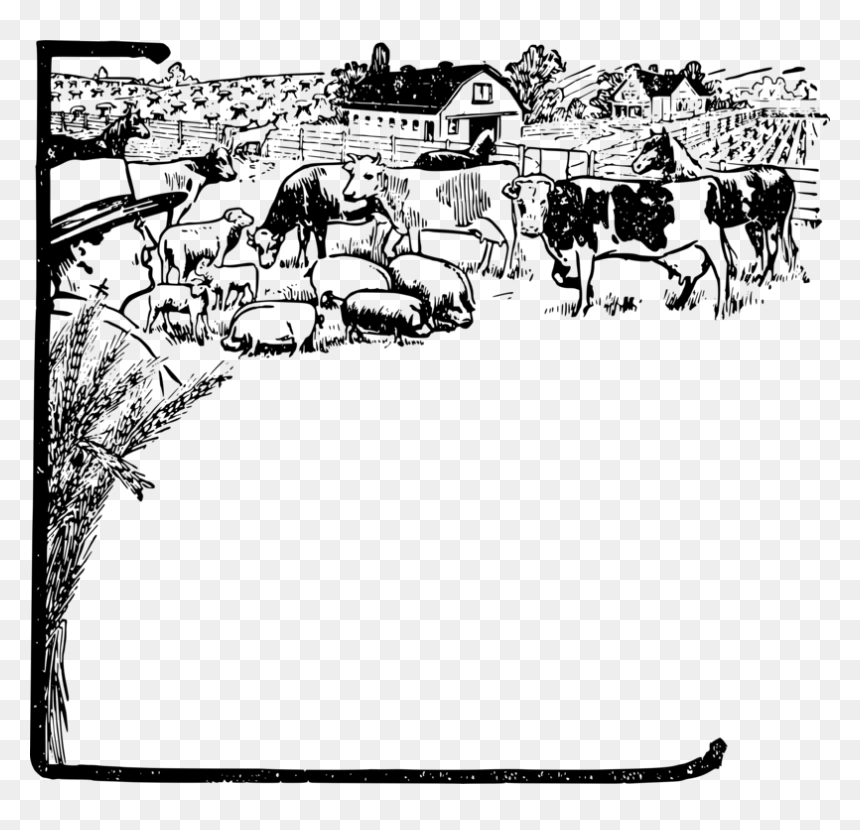 Farm Animals Images Clipart, HD Png Download - agriculture icon png