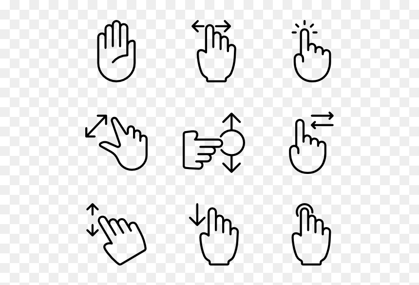 Hand, HD Png Download - tap png