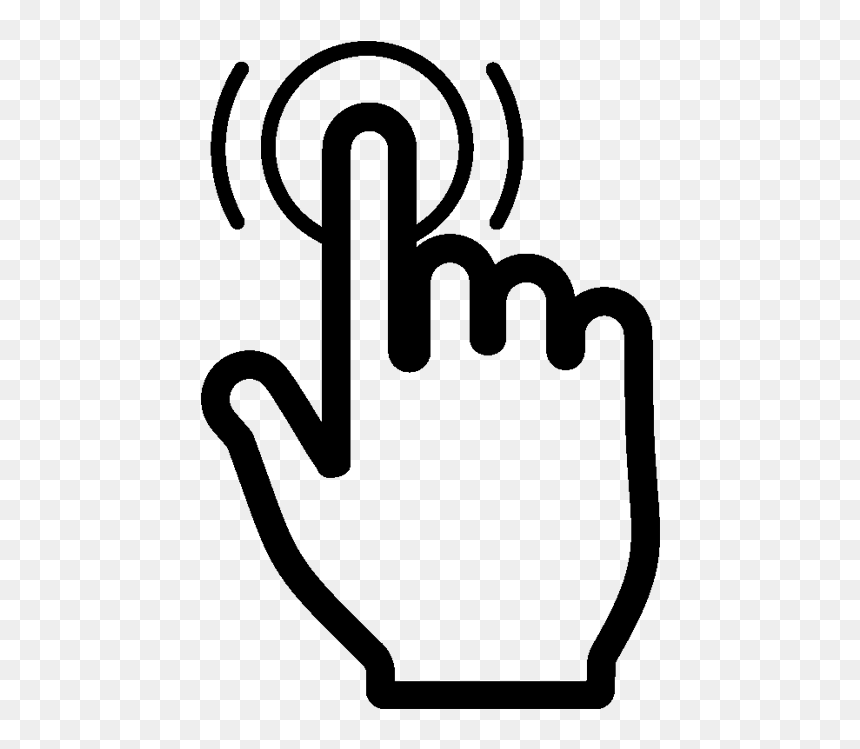 Mouse Icon, HD Png Download - tap png
